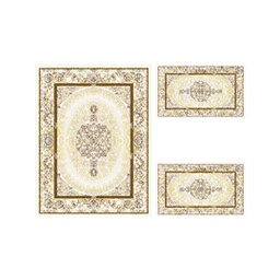 MERSIN A4530 (Rectangular, ( T 100X130 + 2T 60X100 ), MARRON CAFE)