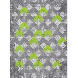 NIHAL A7920 (Rectangulaire, 200X275, GRIS CLAIRE)