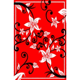 RELAX 5083K (Rectangulaire, 240X330, ROUGE)