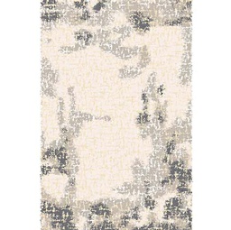 OZEL A1590 (Rectangulaire, 200X280, ECRU SHRINK  - GRIS FONCÈ)