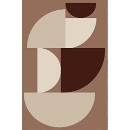 NEVADA A6460 (Rectangulaire, 200X280, MARRON BRONZE)