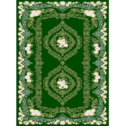 إشراق 86430 (مستطيل, 200X400, أخضر)