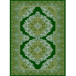 ISHRAK 85050 (Rectangular, 200X400, VERT EMERAUDE)