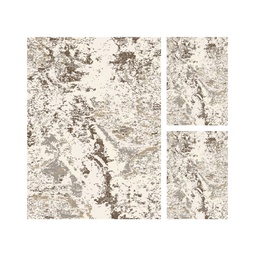 KILIS 9543P (Rectangular, ( T 160X220 + 2T 60X110 ), ECRU SHRINK_BRONZE)