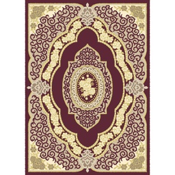 BRAGA A8580 (Rectangulaire, 200X280, MARRON BORDEAUX)