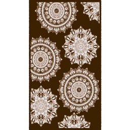 CIRTA A2162 (Rectangulaire, 240X400, MARRON BORDEAUX)