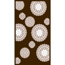CIRTA A2182 (Rectangulaire, 240X400, MARRON BORDEAUX)