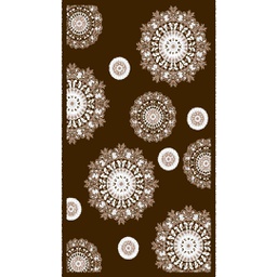CIRTA A2192 (Rectangulaire, 240X400, MARRON BORDEAUX)