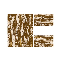 PALACE A6303 (Rectangulaire, ( T 100X130 + 2T 60X100 ), MARRON TERRE)