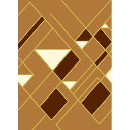 بلازا 96797 (مستطيل, 200X280, بني عسلي)