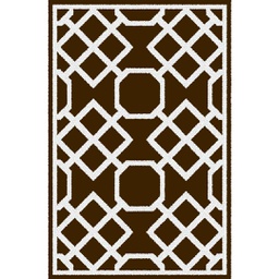 سيرتا B0155 (مستطيل, 180X270, بني عنابي)