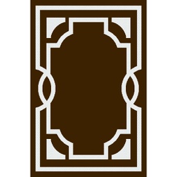 سيرتا B0115 (مستطيل, 180X270, بني عنابي)