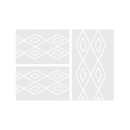 SHEEP A8130 (Rectangulaire, ( T 80X130 + 2T 65X100 ), GRIS CLAIRE)