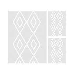 SHEEP A8130 (Rectangulaire, ( T 160X220 + 2T 60X110 ), GRIS CLAIRE)