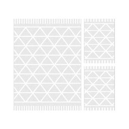 SHEEP A8120 (Rectangulaire, ( T 160X220 + 2T 60X110 ), GRIS CLAIRE)