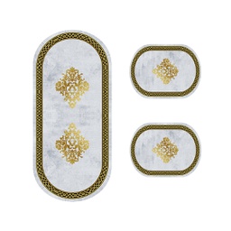 سطوري 2604A (بيضوي, ( O 50X110 + 2 O50X80 ), متعدد الألوان, مطبوعة)