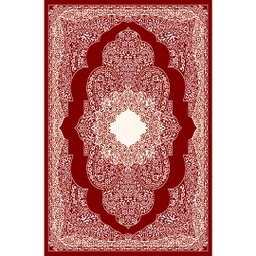 ميلودي 8903S (مستطيل, 190X275, أحمر عنابي / قشدي)