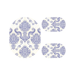 مانيسا A0361 (بيضوي, ( O 100X130 + 2O 60X100 ), بني)