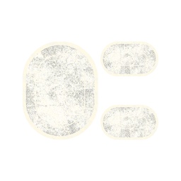 مانيسا A4361 (بيضوي, ( O 100X130 + 2O 60X100 ), بني)