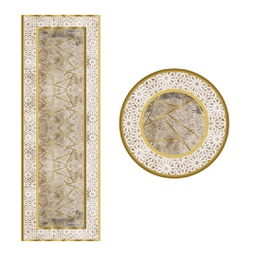 سطوري 2603A (أسطوانة &amp; دائري, ( C 80X300 + R 80X80 ), متعدد الألوان, مطبوعة)