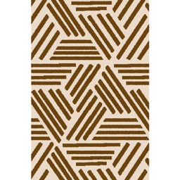 بالاص A6283 (مستطيل, 100X130, بني ترابي)