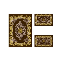 PLAZA 9235I (Rectangular, ( T 100X130 + 2T 60X100 ), MARRON CAFE)