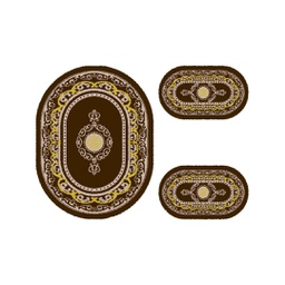 PLAZA 9238I (Oval, ( O 100X130 + 2O 60X100 ), MARRON CAFE)