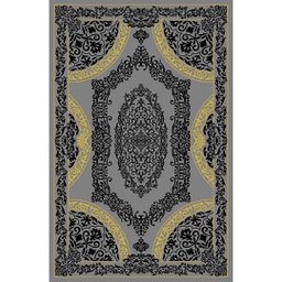 PLAZA 92378 (Rectangular, 200X280, GRIS FONCE)