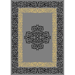 PLAZA 96768 (Rectangular, 200X280, GRIS FONCE)