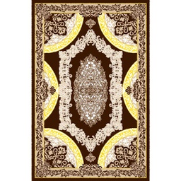 بلازا 92376 (مستطيل, 200X280, لون القهوة البني)