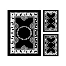 STORY 2418a (Rectangulaire, ( T160X210 + 2T 60X80 ), MULTI COULEURS, Lamination)