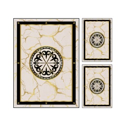 STORY 2709A (Rectangular, ( T160X210 + 2T 60X80 ), MULTI COULEURS, Lamination)