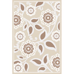 CIRTA 92574 (Rectangular, 180X270, IVOIRE CLAIRE)