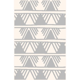 SUMMER B0580 (Rectangular, 160X220, BLANC CASSE)