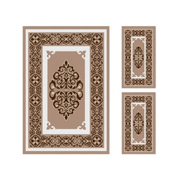 CIRTA 9307G (Rectangular, ( T 150X220 + 2T 60X110 ), BRONZE CLAIR)