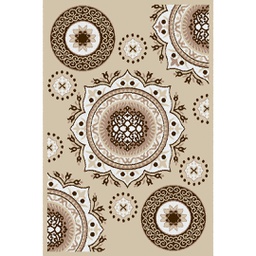 CIRTA 9267G (Rectangular, 180X270, IVOIRE CLAIRE)