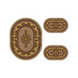 بلازا 9238D (بيضوي, ( O 100X130 + 2O 60X100 ), بني برونزي)