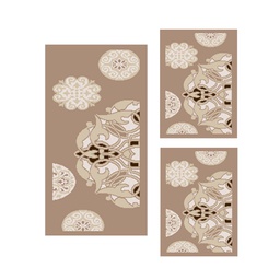 CIRTA A2171 (Rectangular, ( T 60X150 + 2T 60X110 ), BRONZE CLAIR)