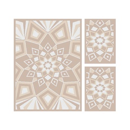 CIRTA B0540 (Rectangular, ( T 150X220 + 2T 60X110 ), BRONZE CLAIR)