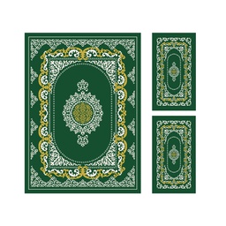 PLAZA 92380 (Rectangular, ( T 160X220 + 2T 60X110 ), VERT EMERAUDE)