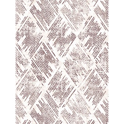 QAMAR A6630 (Rectangulaire, 200X150, ECRU SHRINK_MRRON CHOCO)