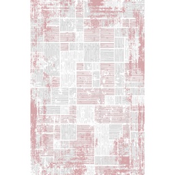 YARA A6070 (Rectangular, 165X230, BLANC CASSE SHRINK_BOIS DE ROSE)