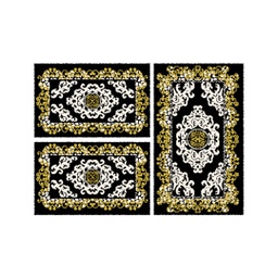 PLAZA 92352 (Rectangulaire, ( T 80X130 + 2T 65X100 ), NOIRE)
