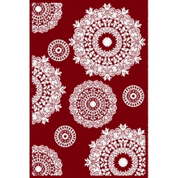 CIRTA A2197 (Rectangular, 180X270, BORDEAUX)