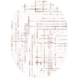 QAMAR A6640 (Oval, 200X150, ECRU SHRINK_BRONZE)
