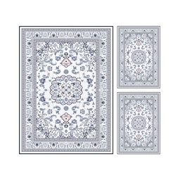 STORY 2469A (Rectangular, ( T160X210 + 2T 60X80 ), MULTI COULEURS, Lamination)