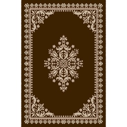 RELAX B040D (Rectangulaire, 180X270, MARRON BORDEAUX)