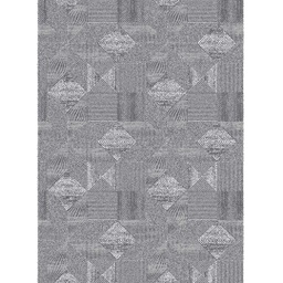 NIHAL A7942 (Rectangulaire, 200X275, GRIS FONCE)