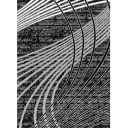 NIHAL A7952 (Rectangular, 200X275, NOIRE)