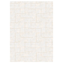 ANKARA 9847H (Rectangulaire, 200X280, BLANC CASSE)